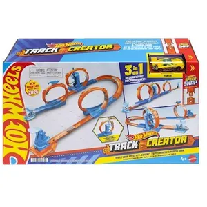 Hot Wheels Circuit Triple Looping pas cher
