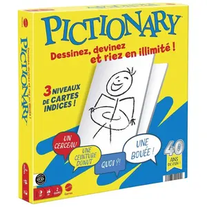 Pictionary classique - Mattel Games pas cher