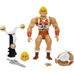 Mattel Maitre de l'Univers - Musclor Deluxe Origins - Figurines d'action - 6 ans et + pas cher