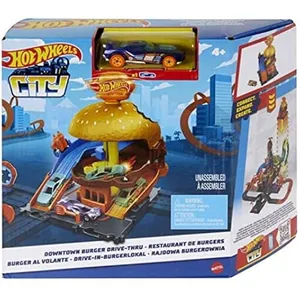 Hot Wheels City 2022 Downtown Assorti pas cher