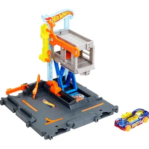 Comparateur de prix : Hot Wheels Coffret Garage de Réparation City Downtown