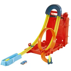 Hot wheels track builder unlimited coffret cascades bidon d?essence HDX78 pas cher
