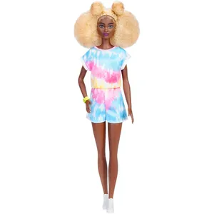 Barbie - Fashionista Combi Short - Poupée Mannequin - Dès 3 ans pas cher