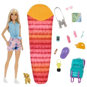 Comparateur de prix : Barbie - Barbie Malibu Camping - Poupée mannequin - Dès 3 ans HDF73