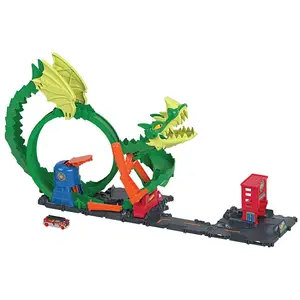 Hot Wheels - Coffret Attaque Du Dragon - Playset pas cher