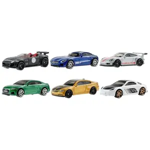 Mattel Coffret 6 voitures répliques réalistes de modèles mythiques pas cher