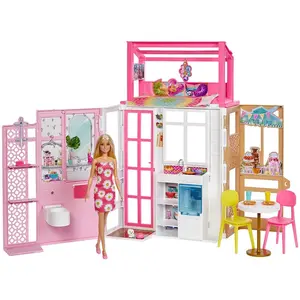 Comparateur de prix : Barbie Coffret Maison Sur 2 Niveaux