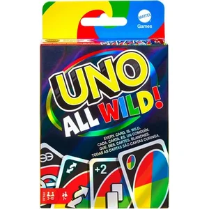 Comparateur de prix : Mattel Mattel Games - Uno All Wild - Jeu De Cartes Famille - 7 Ans Et +