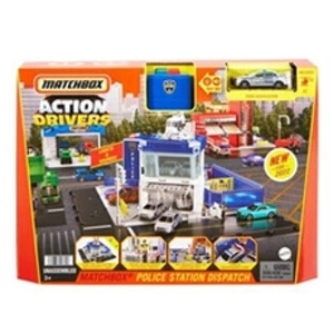 Matchbox - Matchbox Station de Police - Mini-Véhicules - 3 ans et + pas cher