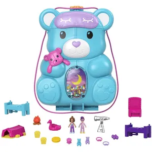 Polly Poket - Sac ourson surprises - Mini-poupée - Dès 4 ans HGC39