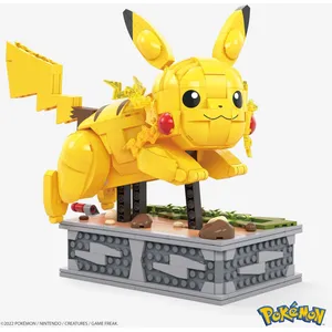Comparateur de prix : Jeu de construction Mega Construx Pokémon Pikachu en mouvement