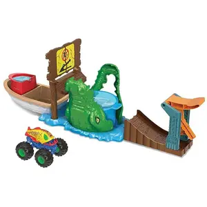 Comparateur de prix : Mattel Hot Wheels Pistes Monster Trucks Color Shifters Pour Voitures