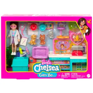Comparateur de prix : Barbie - Clinique Vétérinaire Chelsea - Poupée - 3 ans et +