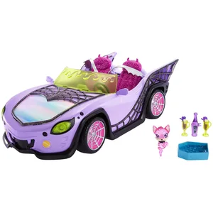 Comparateur de prix : Coffret poupée avec accessoires Monster High Le Cabriolet des Goules