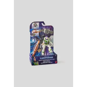 Mattel Pixar Figurine articulée Disney Buzz l'éclair Buzz Alpha 12 cm à fonction pas cher