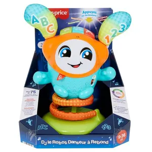 Comparateur de prix : Jeu d'éveil Fisher Price DJ Le Robot Danseur à Rebond