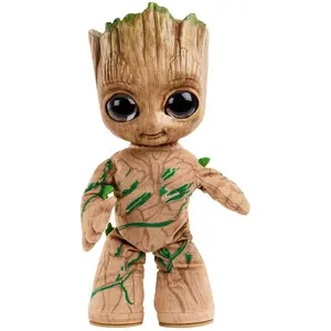 Comparateur de prix : Mattel Peluches Mattel Marvel - Peluche Groot À Fonctions - 3 Ans Et +