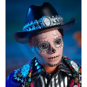 Comparateur de prix : Barbie Signature Poupée Ken Modèle Día De Muertos 2023 Thème Halloween Noir