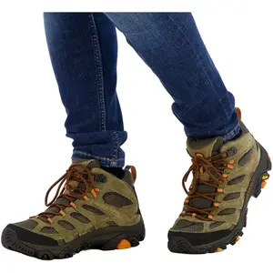 Merrell Homme Moab 3 Mid GTX Botte de randonnée, Olive, 48 EU pas cher