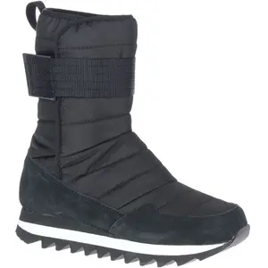 Comparateur de prix : Merrell Alpine Tall Strap Polar Wp - Bottes après-ski noir 40