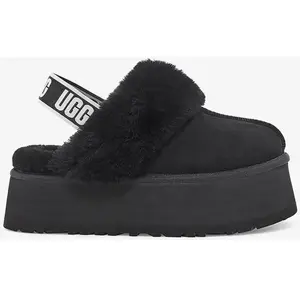 UGG Ugg Funkette Femme Sandals Pantoufle Noir - 40
