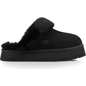 UGG Disquette Femme Sandals Pantoufle Noir - 41 pas cher