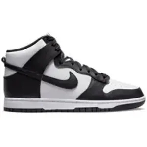 NIKE Homme Dunk High Retro Sneaker, Blanc, Noir, Orange Total, 47.5 EU pas cher