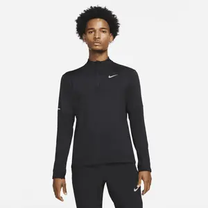 Haut de running à demi-zip Dri-FIT Nike pour homme - Noir L DD4756-010 pas cher