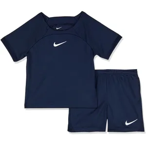 Nike Ensemble Training Marine Enfant Dri-FIT bleu marine L pas cher