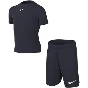 Nike Ensemble Training Marine Enfant Dri-FIT bleu marine XS pas cher