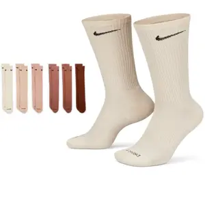 Nike Everyday Plus Lot de 6 paires de Chaussettes, Brown 38 - 42 pas cher