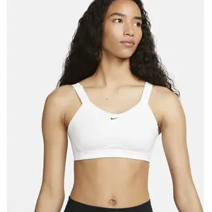 Brassiere femme nike dri fit alpha bra blanc pas cher