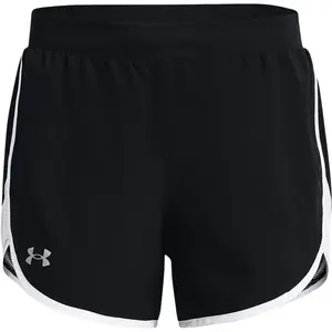 Under Armour Fly By Elite 5in Shorts Femmes - Noir , Blanc, Taille S pas cher