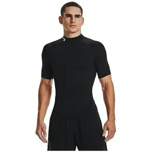 Under Armour T-shirt à Manches Courtes Heatgear Armour Comp Mock pas cher