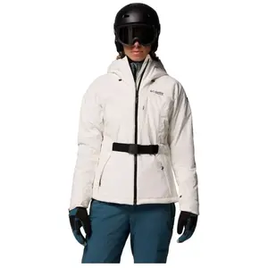 Veste à capuche Columbia Cirque Bowl Insulated blanc noir femme - XL pas cher