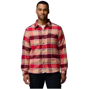 Columbia - Windward II Shirt Jacket - Chemise homme Rich Wine Trapper ... pas cher