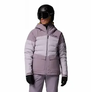 Doudoune COLUMBIA Glacier Ridge Down Jacket (Shale Purple, Lavender Pe... pas cher