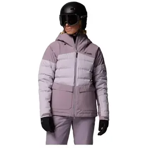 Doudoune COLUMBIA Glacier Ridge Down Jacket (Shale Purple, Lavender Pe... pas cher
