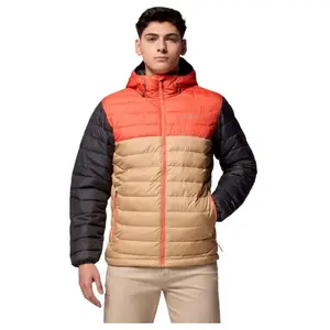 Columbia - Powder Lite II Hooded Jacket - Doudoune homme Canoe / Zing ... pas cher