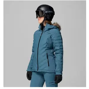 Veste à capuche Columbia Bird Mountain III Insulated bleu intense femm... pas cher
