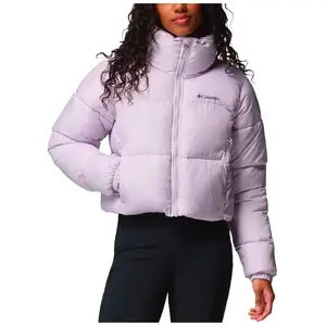 Columbia - Puffect II Cropped Jacket - Doudoune femme Lavender Pearl -... pas cher