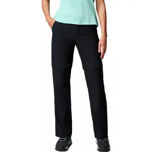 Columbia - Women's Leslie Falls Convertible Pant - Pantalon de trekking taille 12 - Regular, noir pas cher