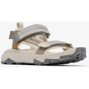Columbia Peakfreak Rush Sandal Leather - Sandales femme Dark Stone / Quarry 36 pas cher
