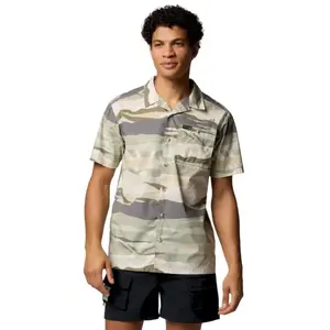 Columbia Pine Canyon SS - Chemise homme Safari / Rouge Valley XLVendu paramazon
