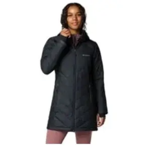 Comparateur de prix : Columbia Heavenly Long Hooded Jacket - Parka femme Black S