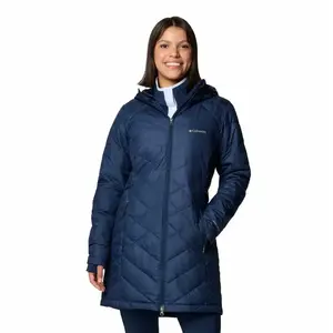 Columbia Heavenly, Doudoune Longue à Capuche pour Femme pas cher