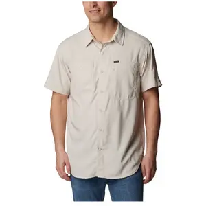 Columbia Silver Ridge Utility Lite Short Sleeve - Chemise homme Dark Stone M pas cher