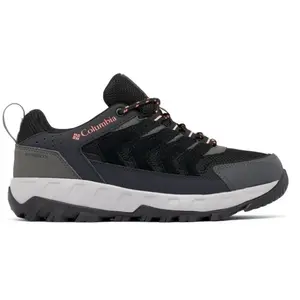 Columbia - Strata Trail Low Waterproof - Chaussures randonnée femme Black / Juicy - 41.5 pas cher