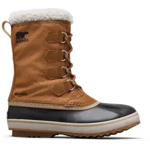 Sorel 1964 Pac Nylon WP - Bottes de neige homme Camel Brown / Black 42.5 pas cher
