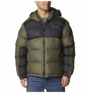 Columbia - Pike Lake II Hooded Jacket - Veste synthétique taille XXL, gris pas cher
